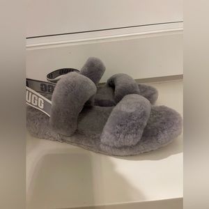 Grey Ugg Slipper